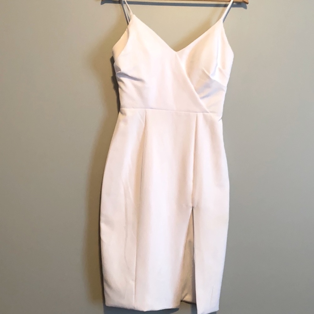 White dress